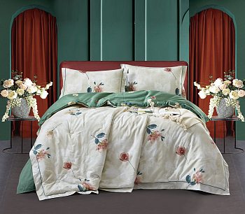 Белье с одеялом Madame Plumes Garden CT06